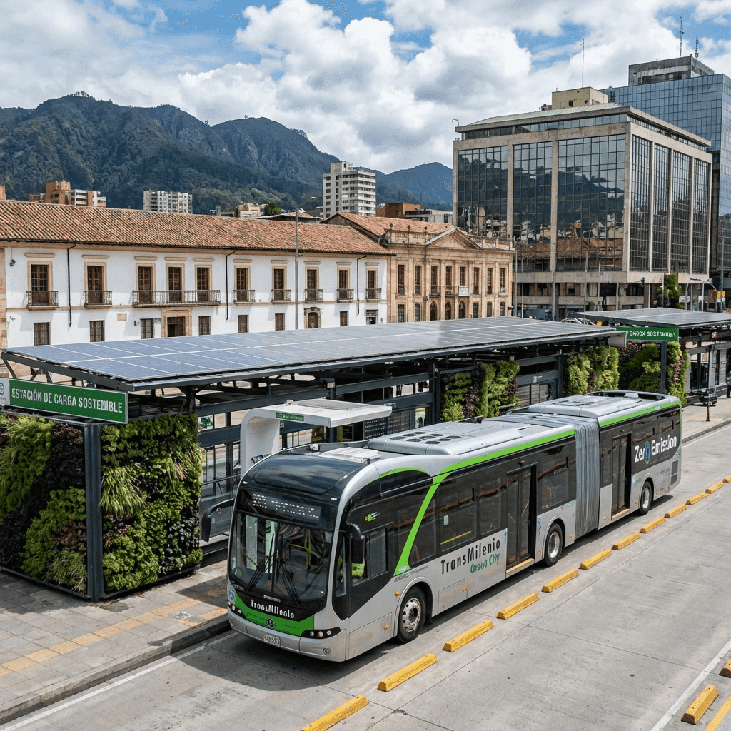 Bogotá Amplía Flota de Buses Eléctricos: 200 Nuevas Unidades en 2026
